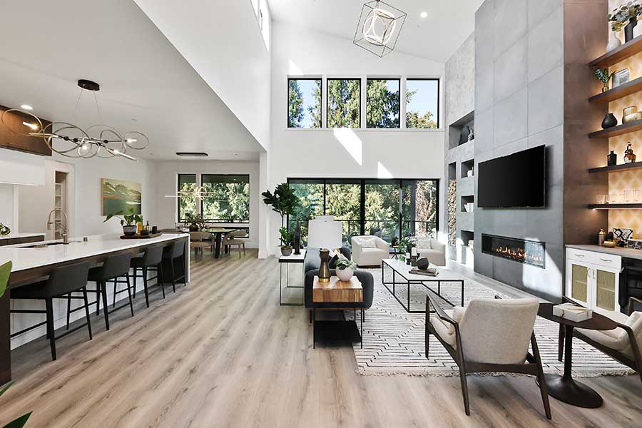 Great room layout showing smarter room priorities for interior planning by Marco's Home Improvement & Remodeling